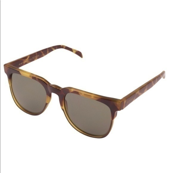 KOMONO Riviera Green Tortoise Sunglasses - Picture 3 of 16